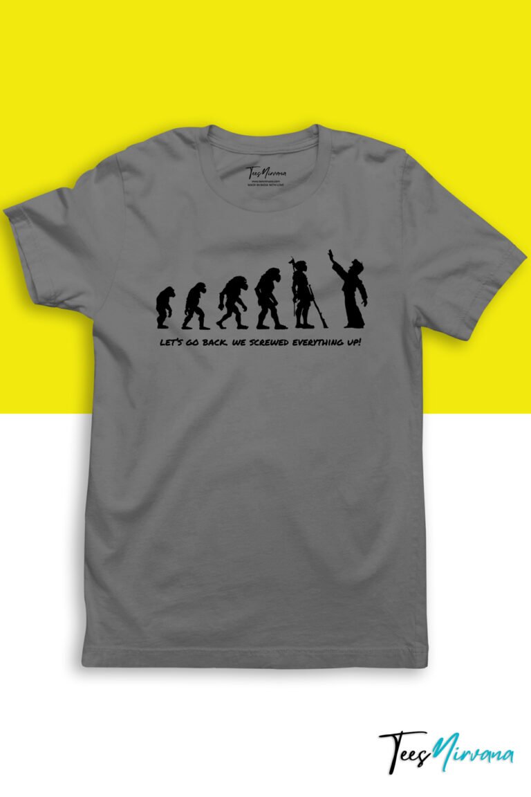 evolution parody we screwed up